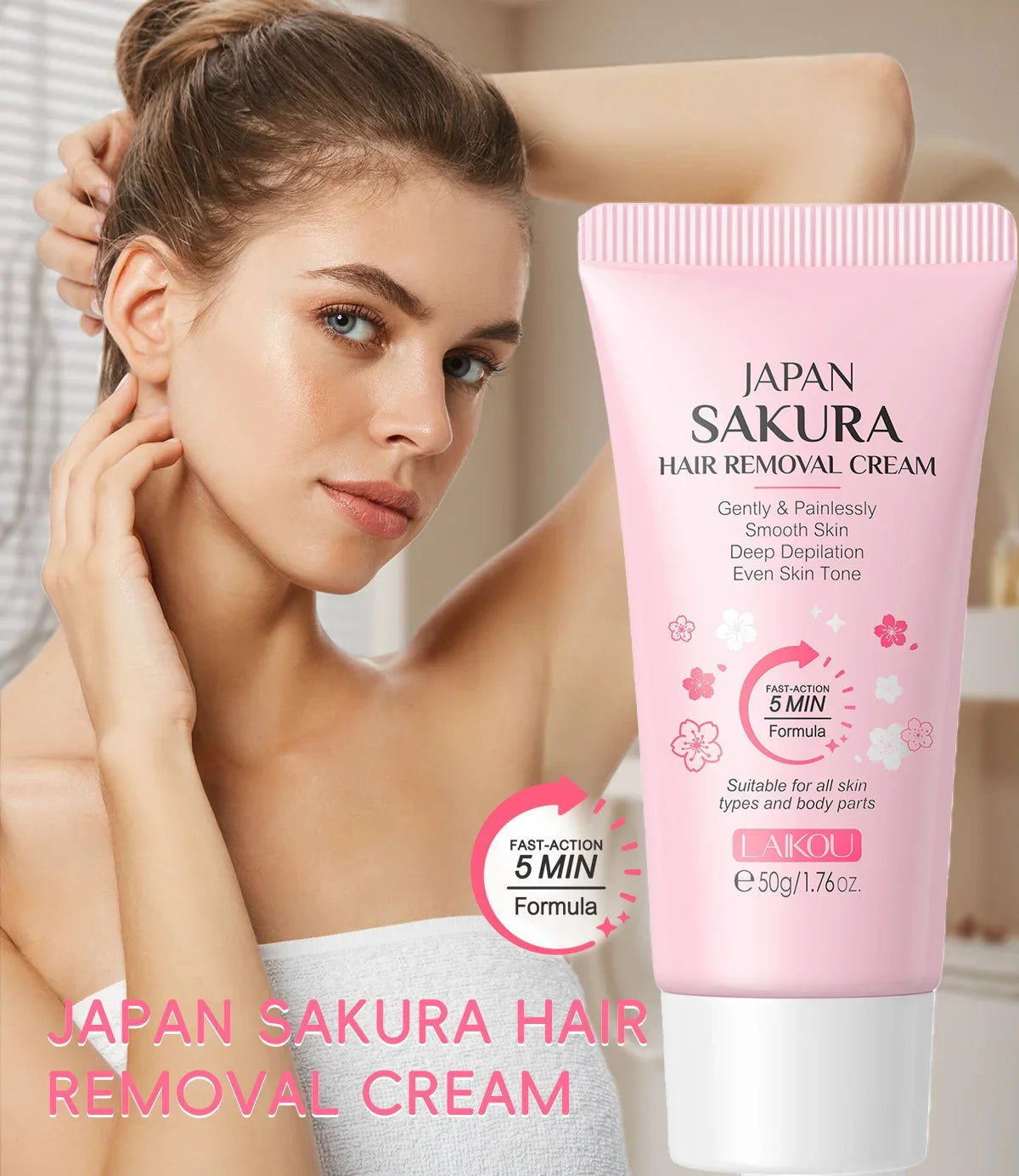 Painless Hair Removal Cream
